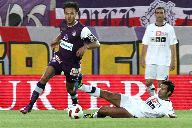 © ORF.at/Wolfgang Rieder Szene aus dem Spiel Austria gegen Figo Allstars