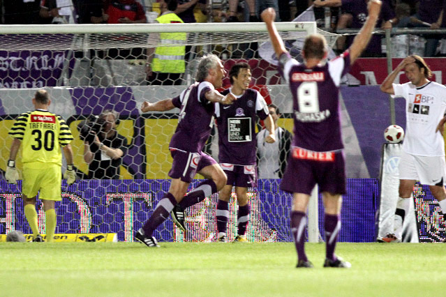 © ORF.at/Wolfgang Rieder Szene aus dem Spiel Austria gegen Figo Allstars