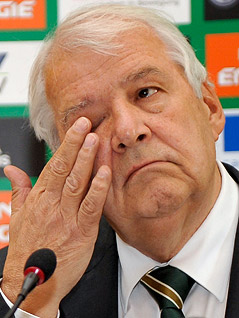 Rapid-Präsident Rudolf Edlinger