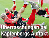 Kapfenberg-Spieler beim Training