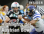 Jakob Dieplinger (Swarco Raiders) gegen Johannes Neusser (Vienna Vikings)