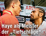 Boxer Wladimir Klitschko und David Haye