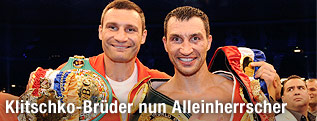 Vitali und Wladimir Klitschko