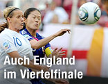 Spielzene Frauen-Fu&szlig;ball-WM England - Japan