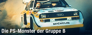 Walter Röhrl im Audi Sport Quattro S1 1985