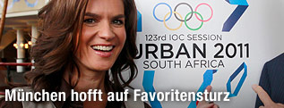 Katarina Witt, Unterstützerin der Münchner Olympia-Bewerbung