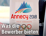 Logo der Olympiabewerbung von Annecy 2018