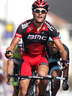 © GEPA/Martin Hoermandinger Zieleinfahrt von Greg Van Avermaet (Belgien)