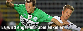 Ronald Spuller (Mattersburg) und Rene Felix (Magna)