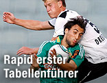 Atdhe Nuhiu (Rapid) und Daniel Drescher (Admira)