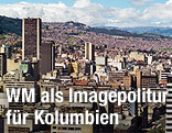 Stadtansicht von Bogota