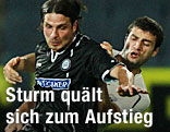 Imre Szabics (Sturm Graz) und Shota Grigalashvili (FC Sestaponi)