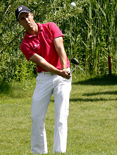 Amateurgolfer Manuel Trappel