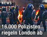 Polizisten in London