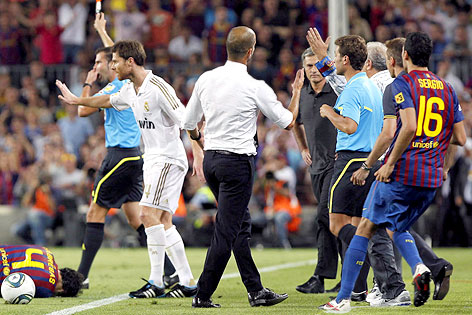 © APA/EPA/Albert Olive Spielszene FC Barcelona - Real Madrid