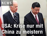US-Vizepr&auml;sident Joe Biden und Chinas Vizepr&auml;sident Xi Jinping