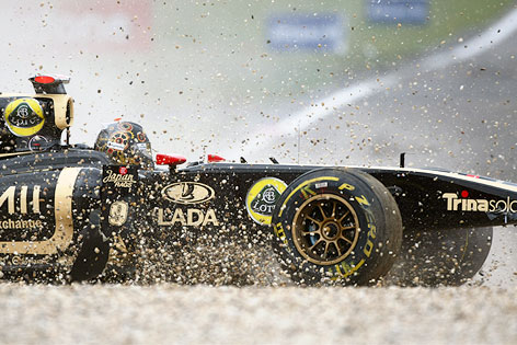 Unfall von Nick Heidfeld