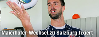 Stefan Maierhofer im Dress von Red Bull Salzburg