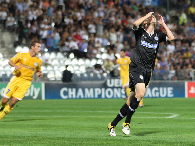 Enttäuschung von Andreas Hölzl (Sturm)