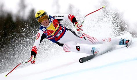 © GEPA/Wolfgang Grebien Hermann Maier während des Hahnenkamm-Rennens in Kitzbühel