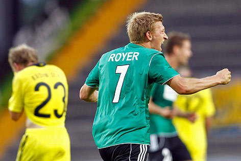 © GEPA/Josef Bollwein Jubel von Daniel Royer (Ried)