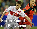 Sabri Sarioglu (T&uuml;rkei) mit Timmy Simons (Belgien)