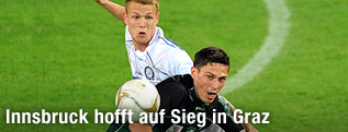 Miran Burgic (Wacker) und Dominic Puercher (Sturm)