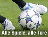 Beine und Ball