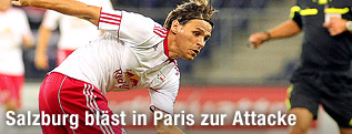 Christoph Leitgeb (Salzburg) bei einem Vorstoß
