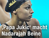 Schwimmerin Fabienne Nadarajah
