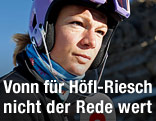 Maria Hoefl-Riesch auf dem M&ouml;lltaler Gletscher