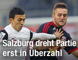 Attila Varga (LASK) und Jakob Jantscher (Redbull Salzburg)