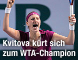 Jubel von Petra Kvitova