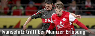 Spielszene Mainz - Stuttgart