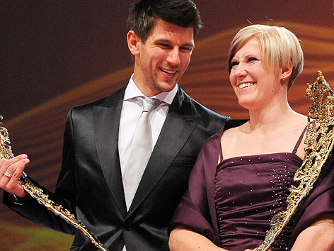 © APA/Helmut Fohringer Sportler des Jahres 2010 Jürgen Melzer und Andrea Fischbacher