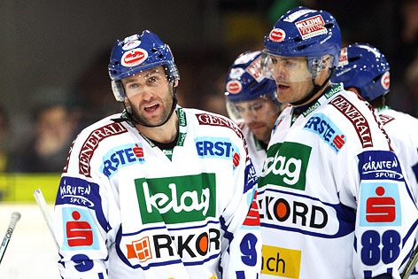Frust bei Tomaz Razingar und Shayne Toporowski (VSV)