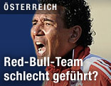 Salzburg-Trainer Moniz schreit