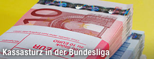 Gebündelte Geldscheine