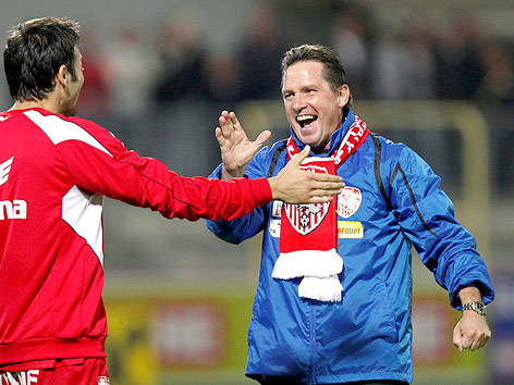 © GEPA/David Rodriguez Jubel von Trainer Werner Gregoritsch