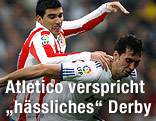 Spielszene Atletcio - Real Madrid