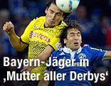 Schalkes Raul gegen Dortmunds Mats Hummels