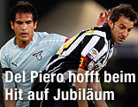 Del Piero im Spiel gegen Lazio