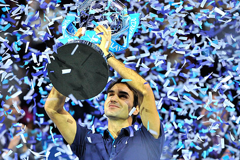 Jubel von Roger Federer