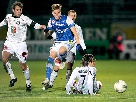 © GEPA/Oliver Lerch Spielszene FC Lustenau - WAC/St. Andrä