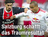 Leonardo (Red Bull Salzburg) am Ball