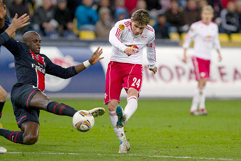 Christoph Leitgeb am Ball