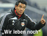 Red-Bull-Salzburg-Coach Ricardo Moniz erhebt den Zeigefinger