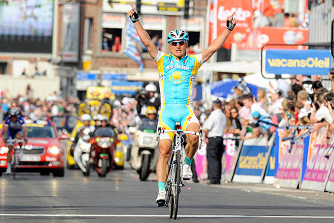 © APA/Luc Claessen Alexandre Winokourow jubelt (Bild aus 2010)
