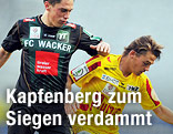 Miran Burgic (Wacker) und David Harrer (Kapfenberg)