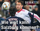 Stefan Maierhofer (Salzburg) und Bisevac (Paris)